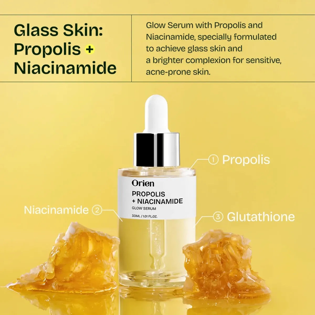 Orien Propolis Niacinamide Serum 30ml