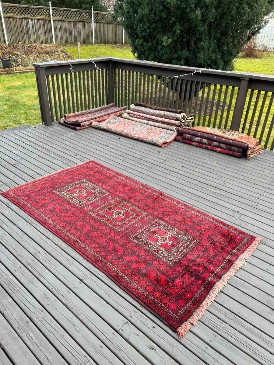 Persian Baluch Rug | 6' 11" x 3' 8"