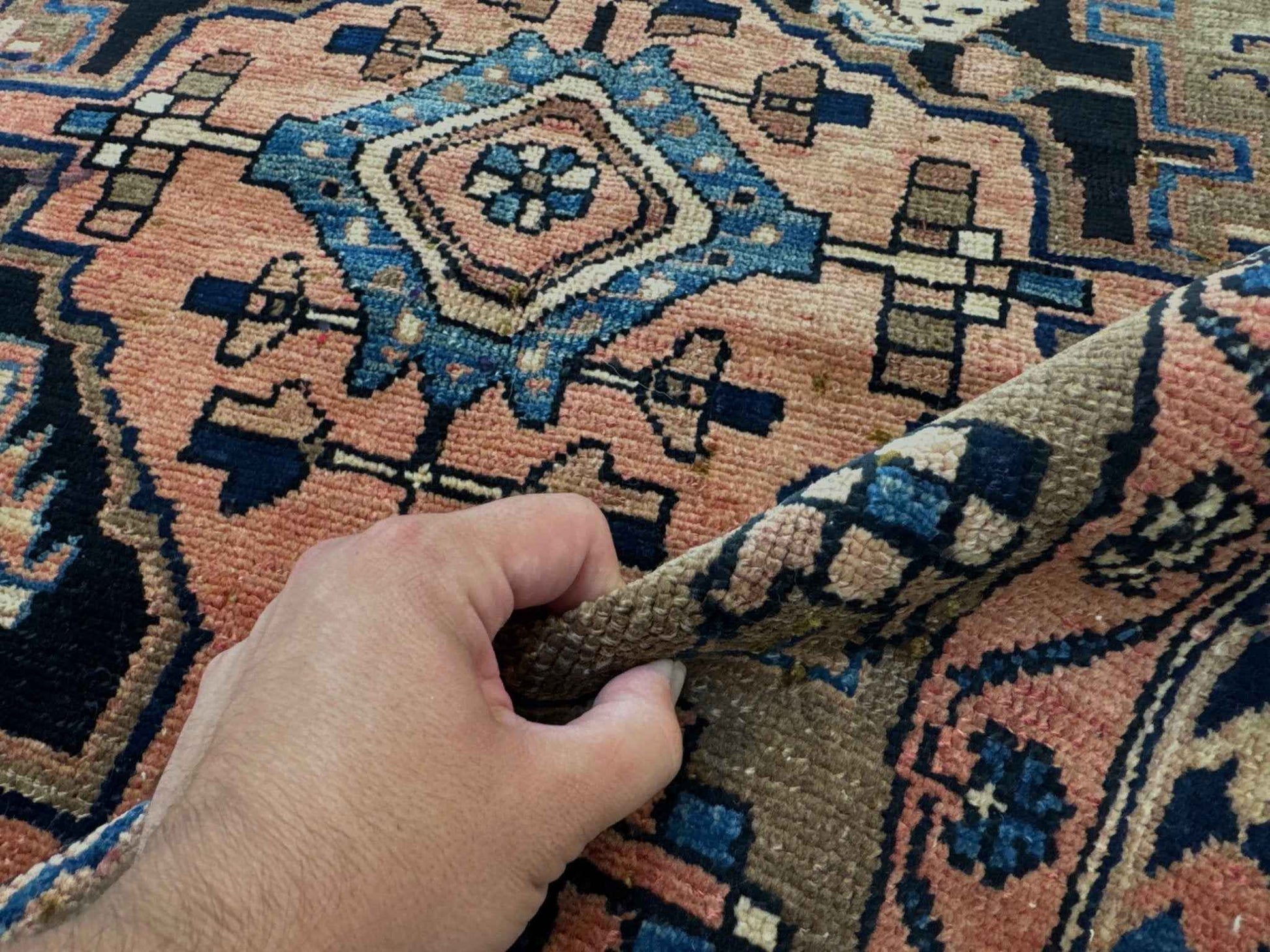 Persian Hamadan Rug | 3' 1” x 4' 5"