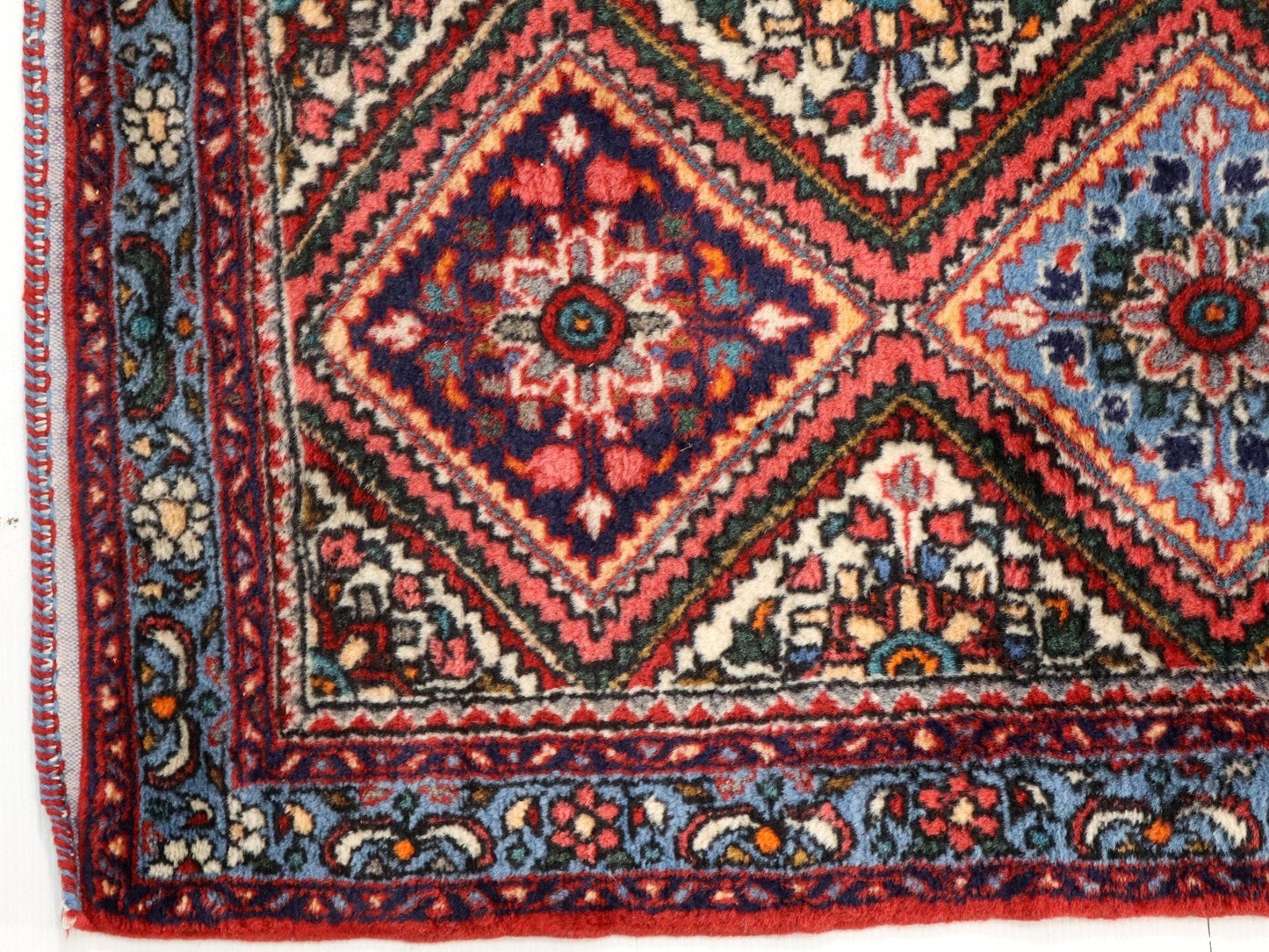 Persischer Hamadan Brückenläufer Teppich | 66 cm x 290 cm