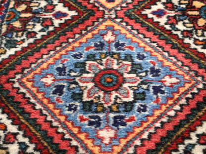 Persischer Hamadan Brückenläufer Teppich | 66 cm x 290 cm