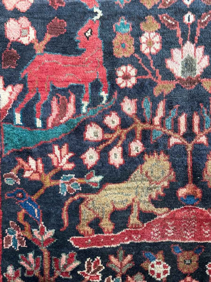 Persian Hamadan Runner Rug | 3' 1" x 9' 5"