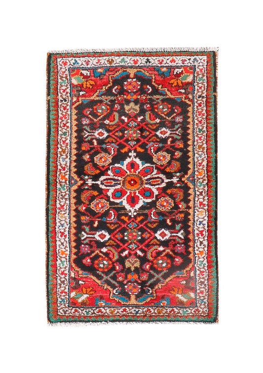 Persischer Hamadan Teppich | 2' 2” x 3' 5"