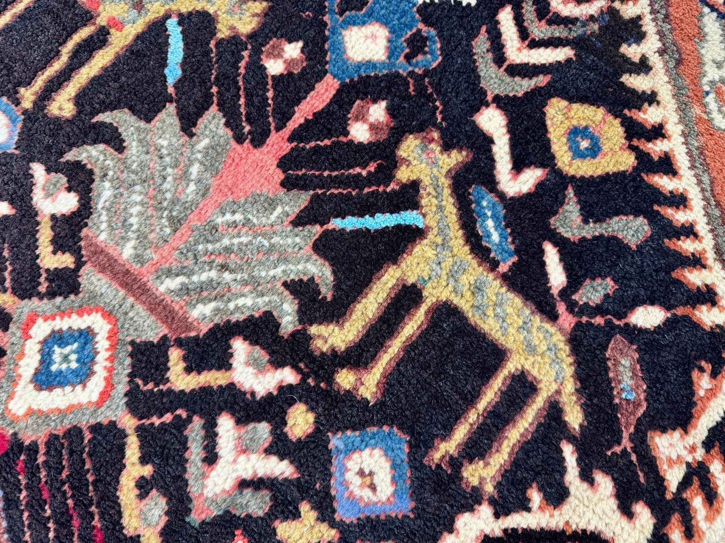 Persian Ilam Rug | 2' 6” x 3' 7"