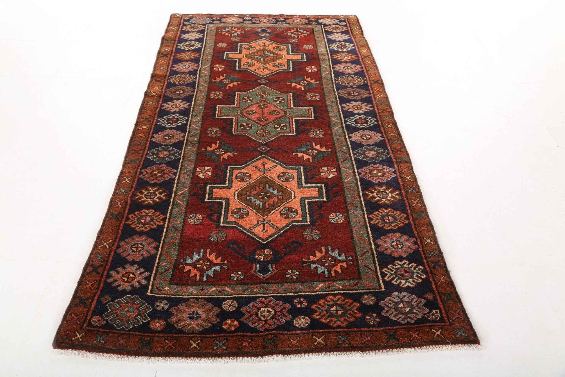 Persian Jozan Rug | 3' 11" x 7' 8"
