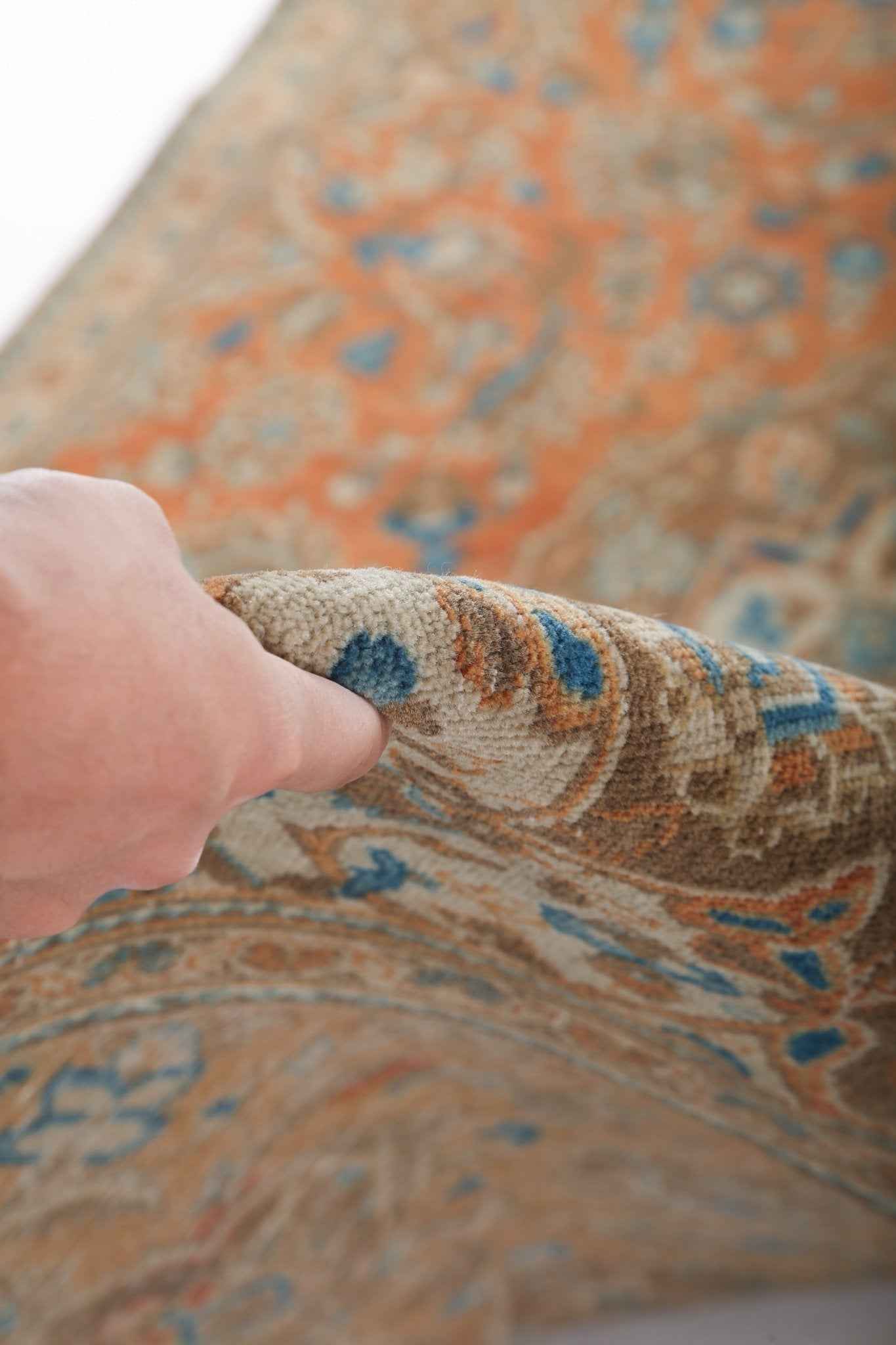 Persian Kashan Rug | 4' 3" x 8' 5"