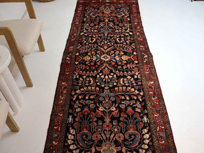 Persian Lilihan Runner Rug | 3' 5” x 9' 11"
