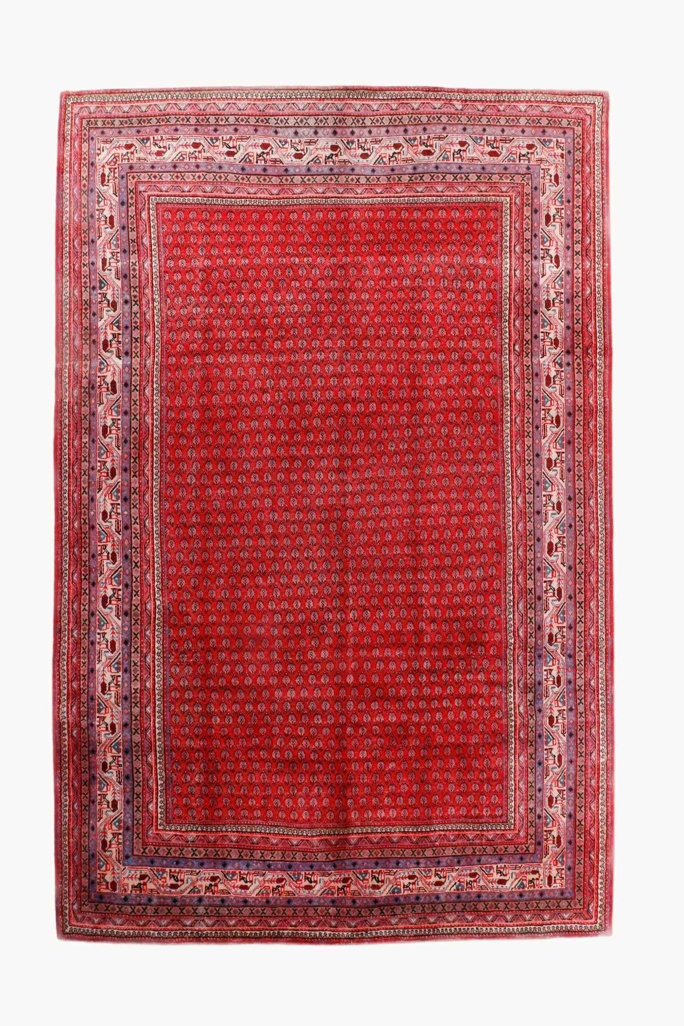 Persian Mir Boteh Rug | 7' 6" x 11' 4"