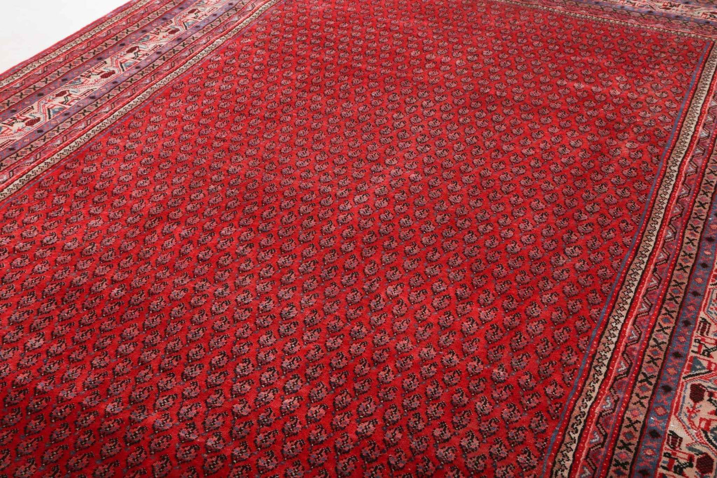 Persian Mir Boteh Rug | 7' 6" x 11' 4"