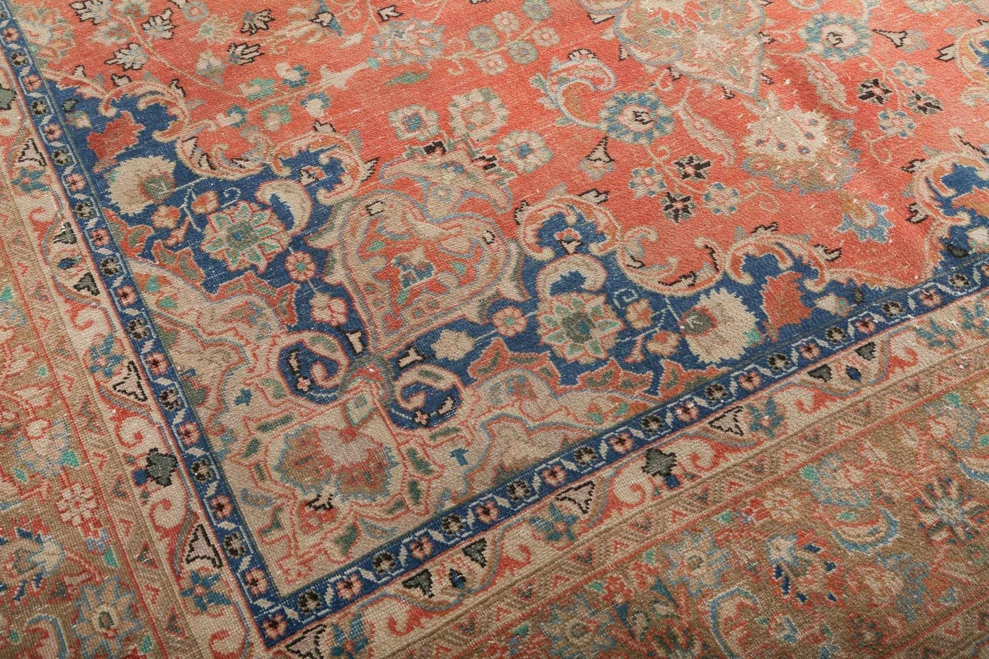 Persian Sabzevar Rug | 9' 5" x 12' 4"