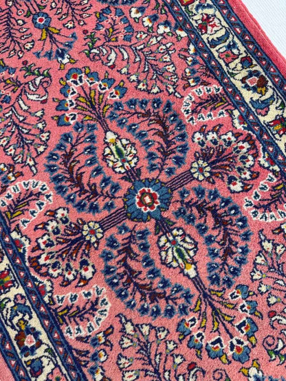 On Hold - Persian Sarouk Rug | 2' 3" x 4' 3"