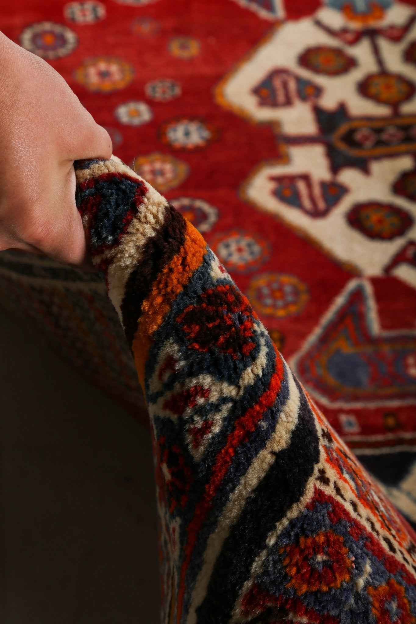 Persian Shiraz Rug | 5' 8" x 6' 10"