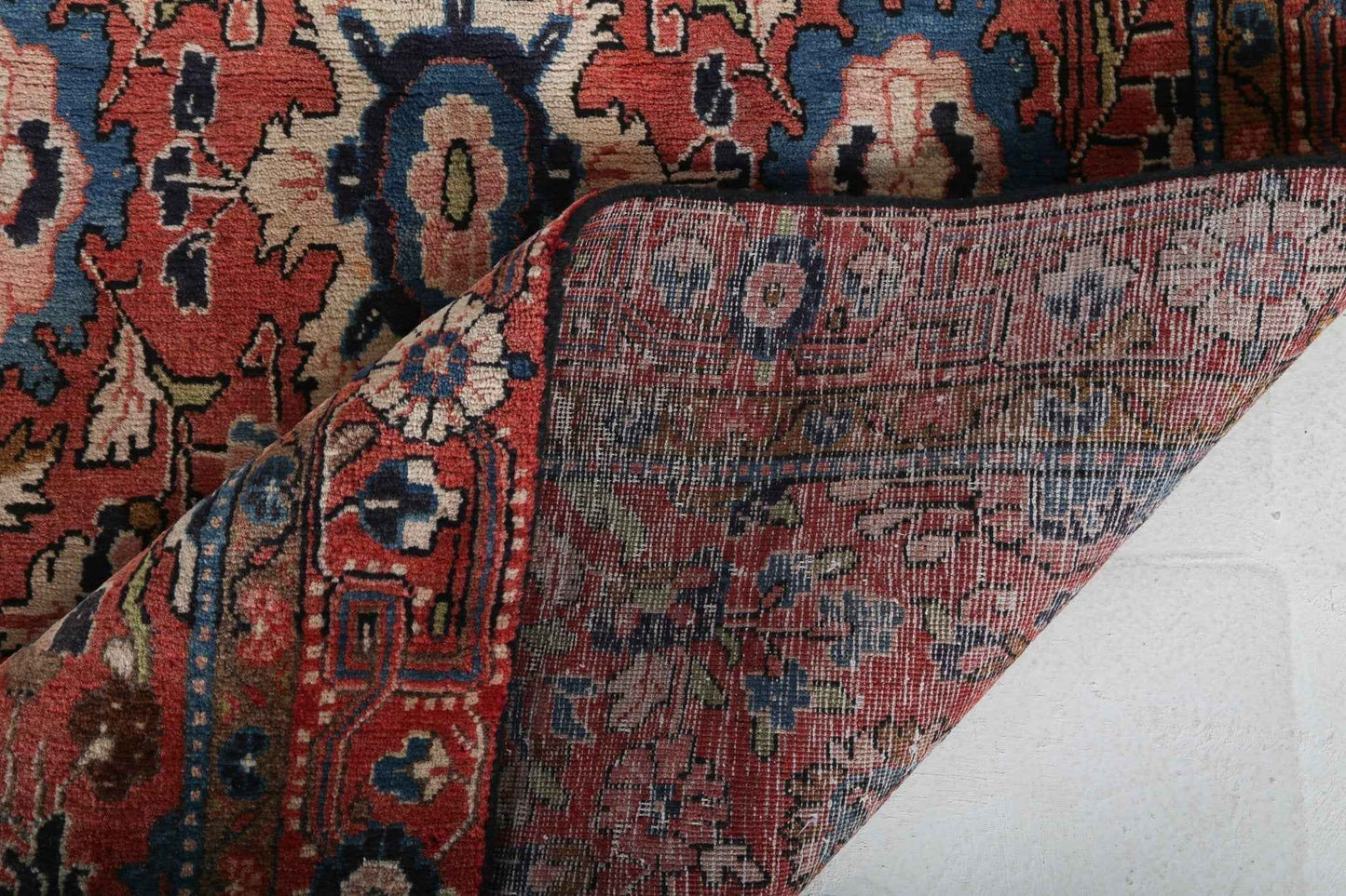 Persian Nanaj Runner Rug | 3' 11" x 9'