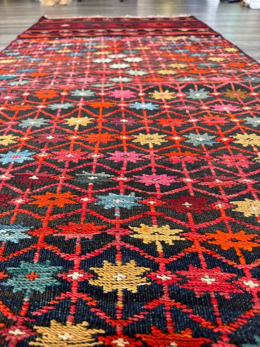 Persian Suzani Kilim | 2' 6" x 6' 5"