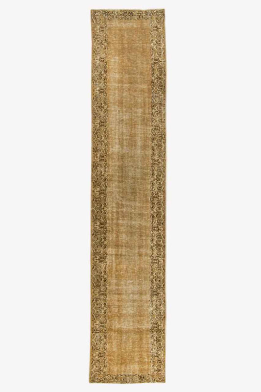 Persian Tabriz Runner Rug | 2' 9" x 14' 1"