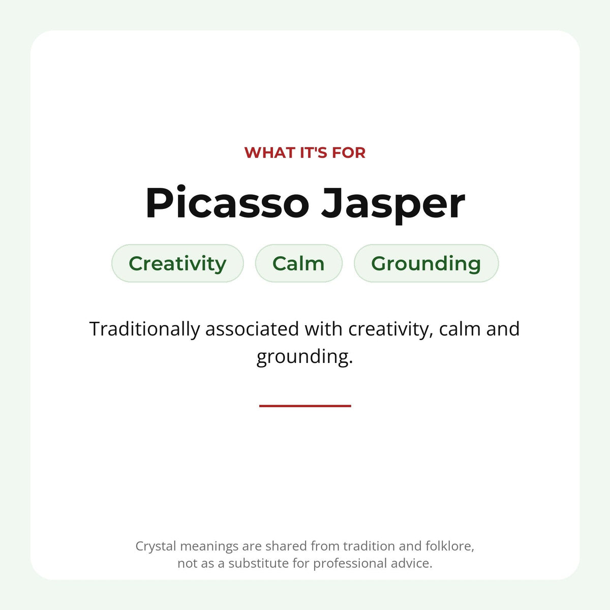 Picasso Jasper Bead Bracelet
