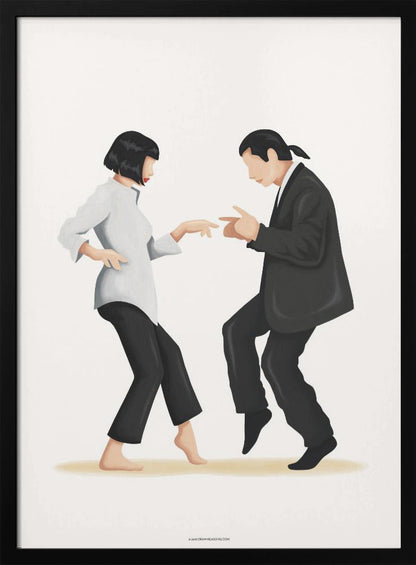 Wandbild Pulp Fiction Leinwanddruck