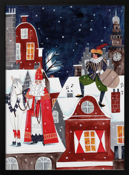 Wandbild Nikolaus Leinwandbild