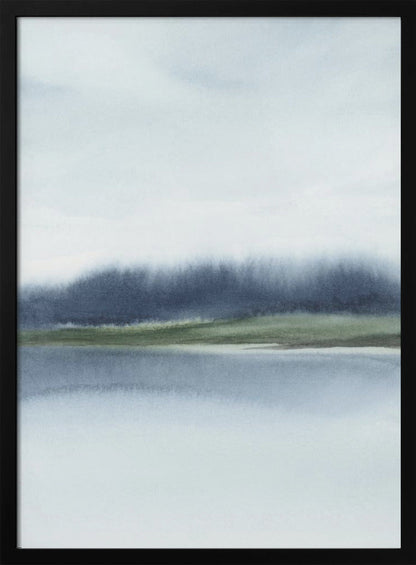 Wandbild Indigoforestiii 32x40