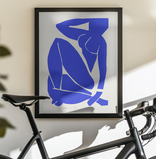 Wandbild Nudo Blu III 1952