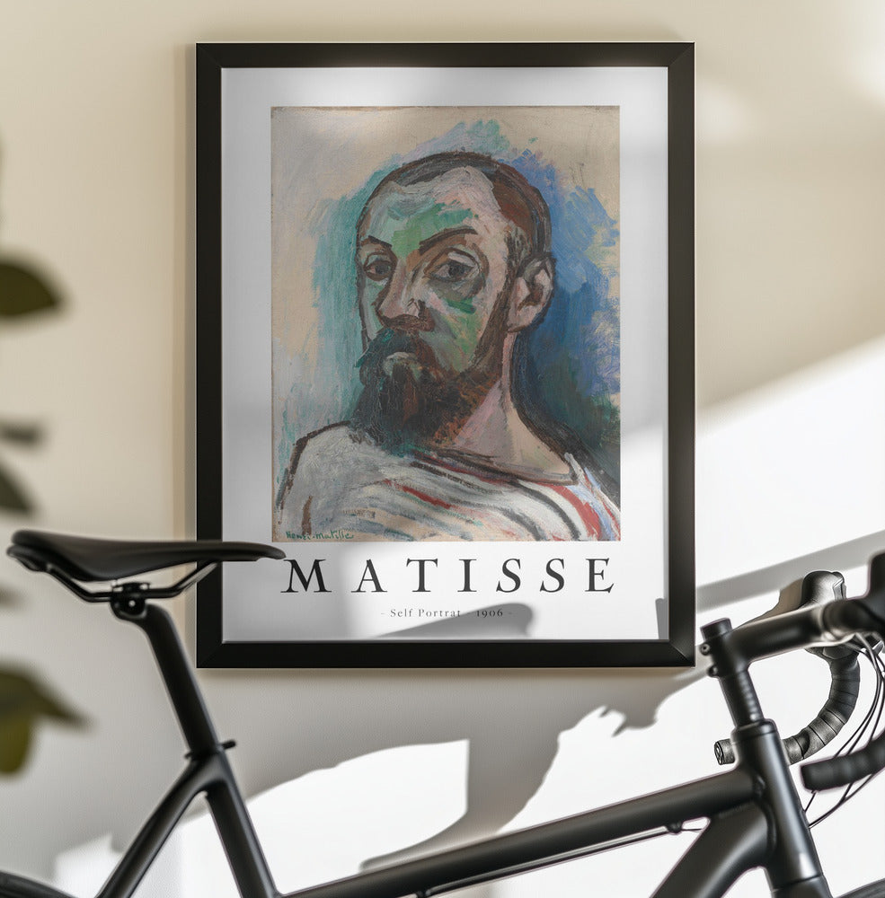 Wandbild Selbstporträt 1906 Poster