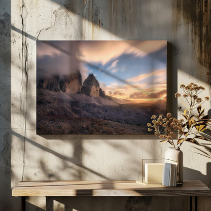 Wandbild Der letzte Moment