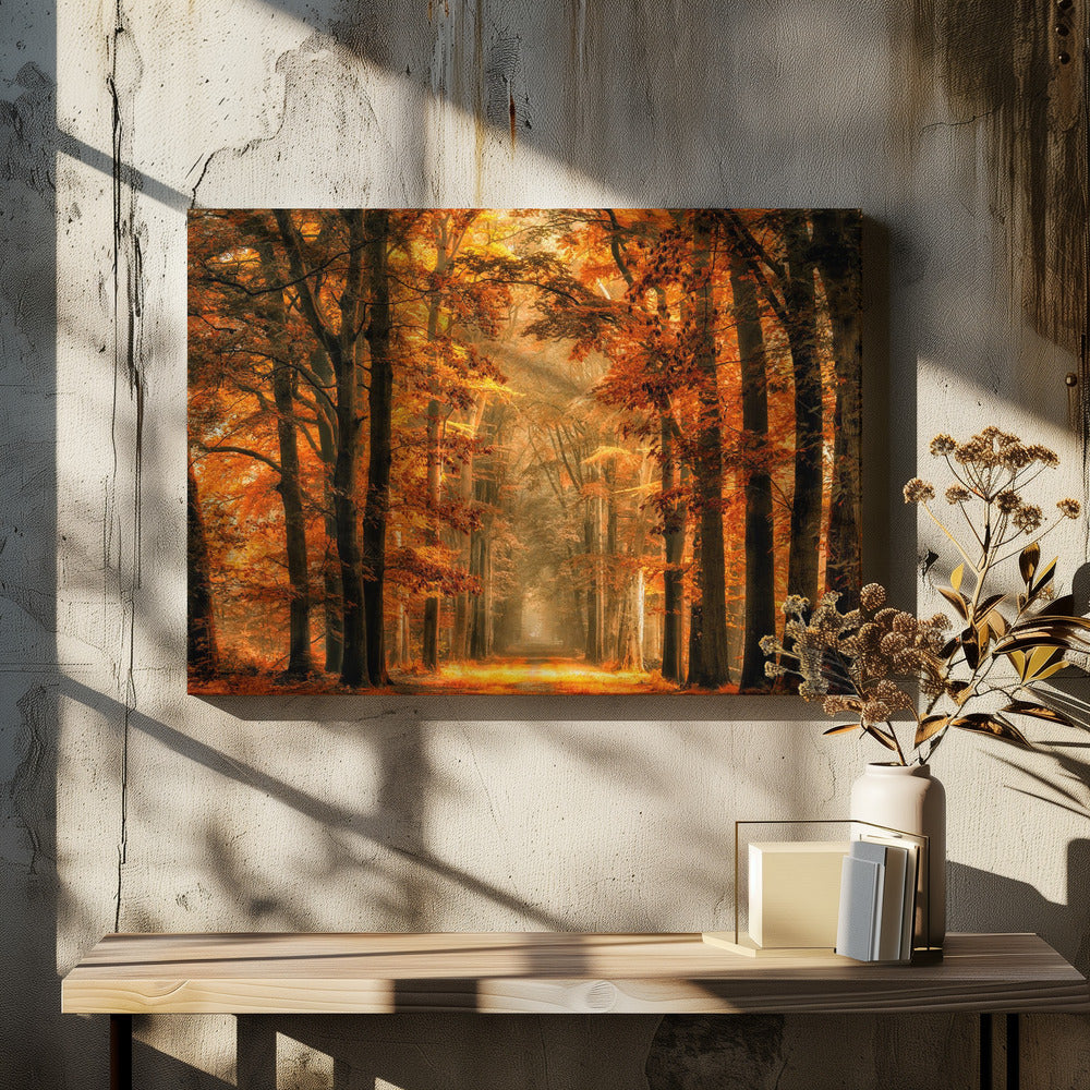 Wandkunst: Das Portal verlassen