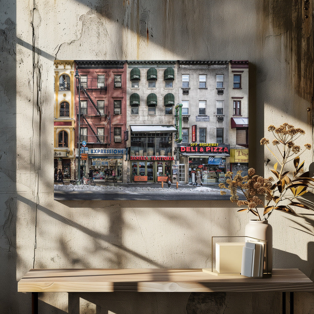 Wandkunst Ein kalter Tag in NY