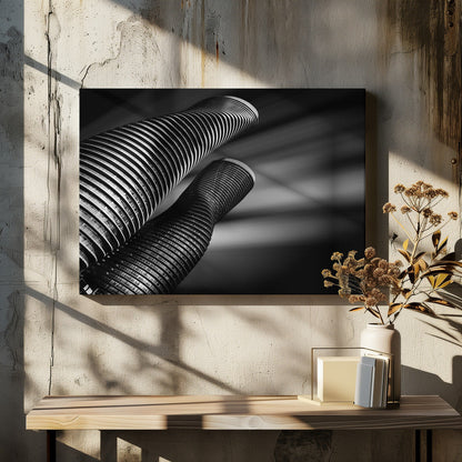 Wandbild Twisted Towers