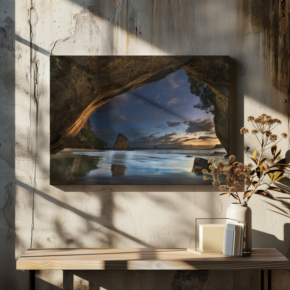 Wandbild Cathedral Cove