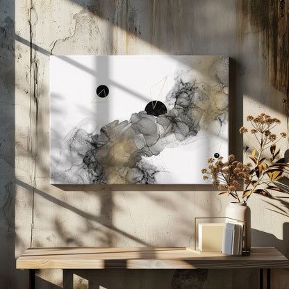 Wandbild ALKOHOLTINTE Abstrakte Galaxie
