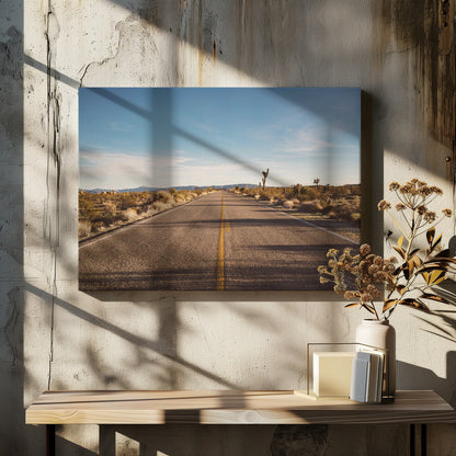 Wandbild Joshua Tree Road