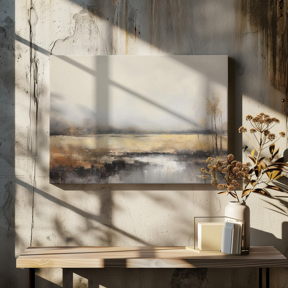 Wandbild Horizontal Abstrakt Landschaft 3