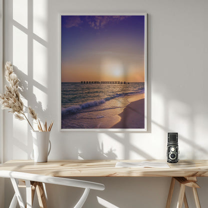 Wandkunst Gasparilla Island Sonnenuntergang