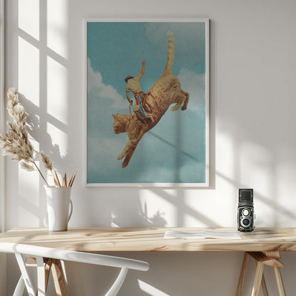 Wall Art Meehaw  Rodio Cat