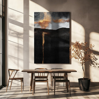 Wandbild Ember