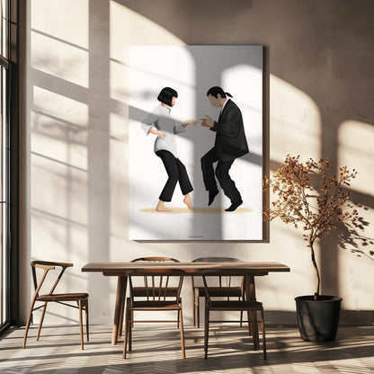 Wandbild Pulp Fiction Leinwanddruck