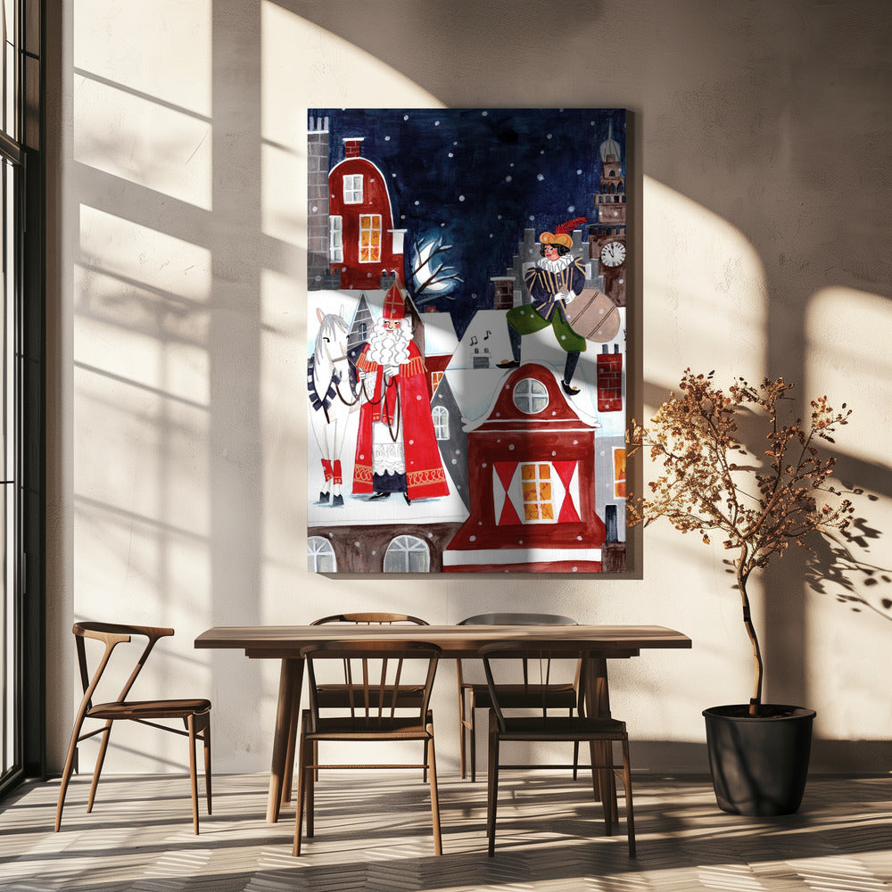 Wandbild Nikolaus Leinwandbild