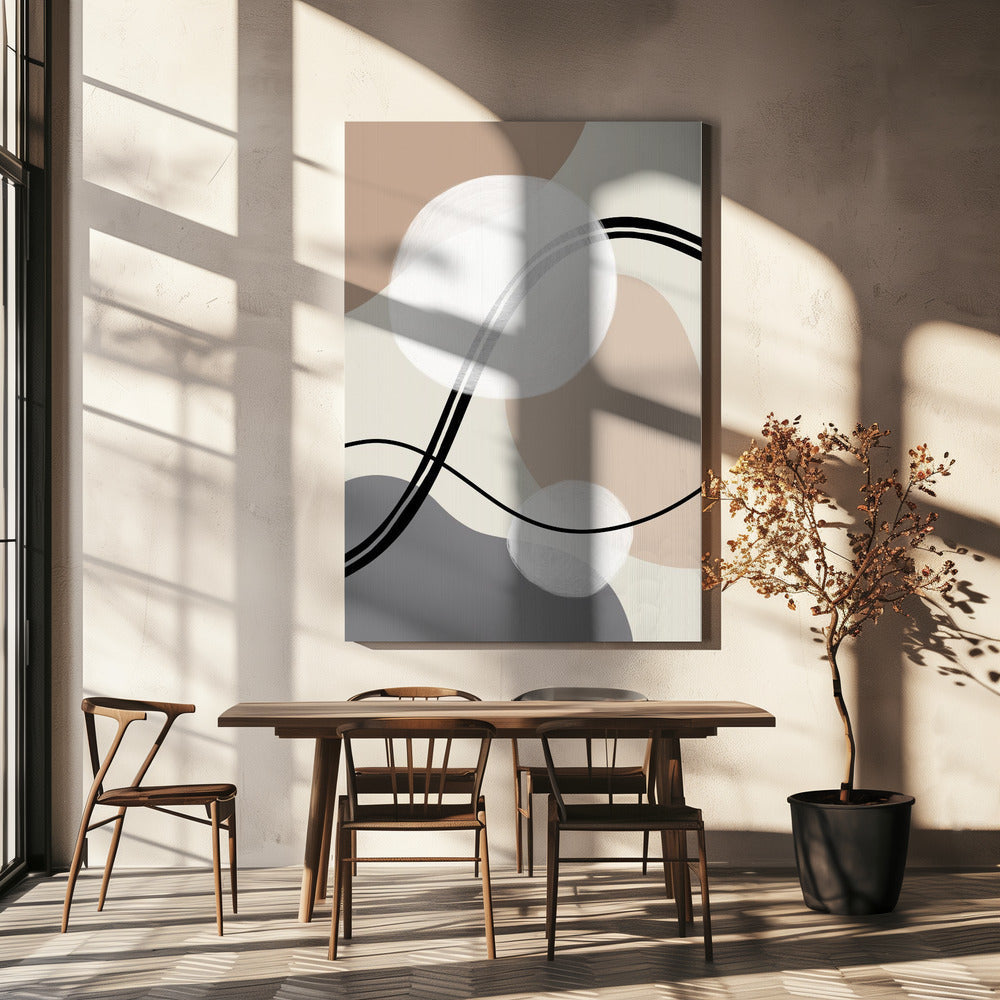 Wandkunst Boho-Stil Nr. 8 - Entspannt