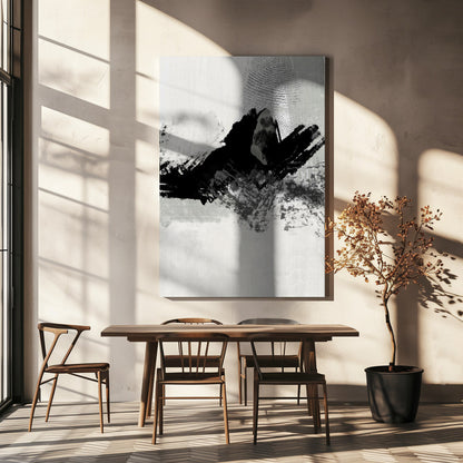 Wandbild Abstraktion strukturiert