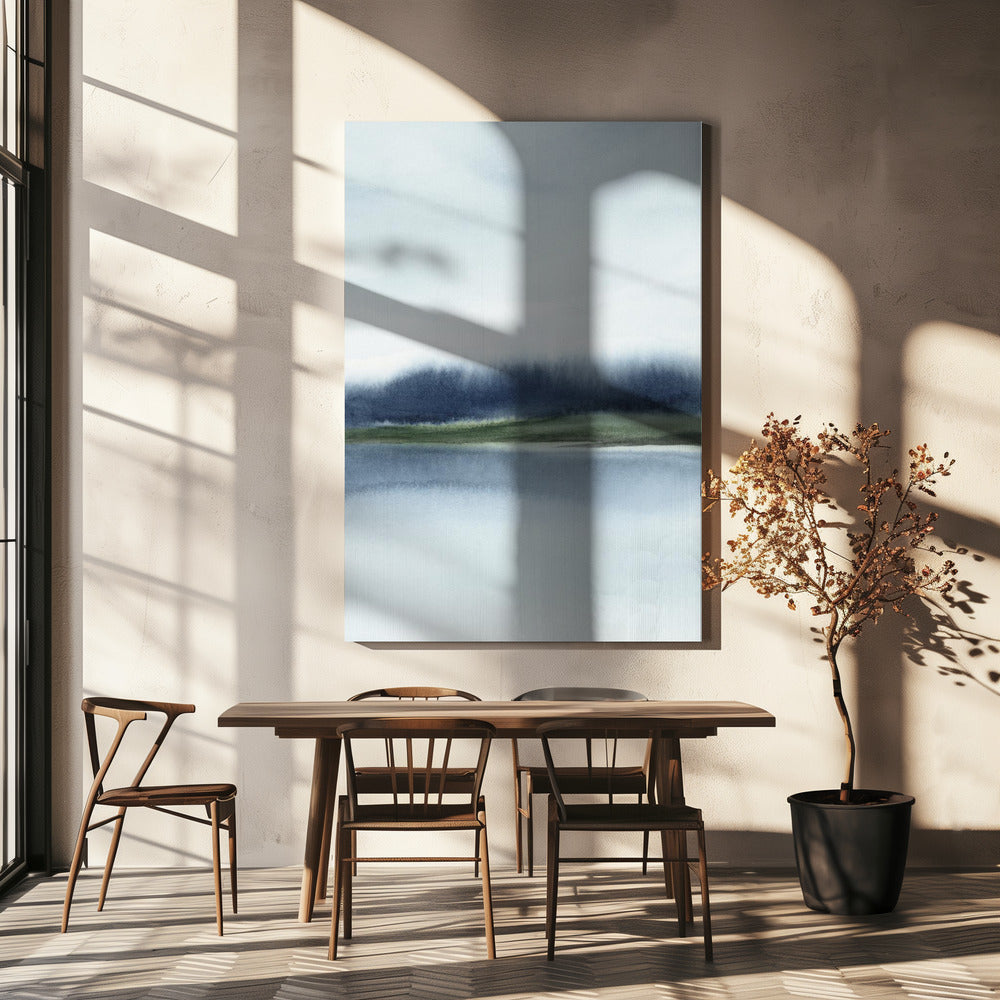 Wandbild Indigoforestiii 32x40