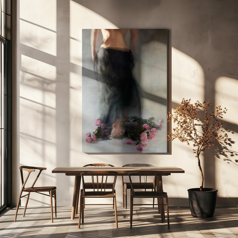 Wandbild Vier Dutzend Rosen