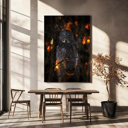 Wandbild Feierlicher Sonnenuntergang