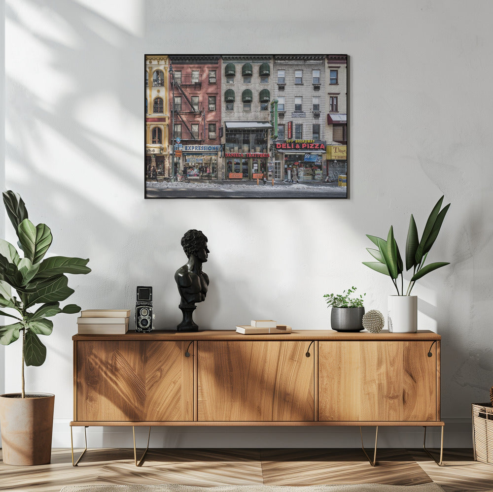 Wandkunst Ein kalter Tag in NY