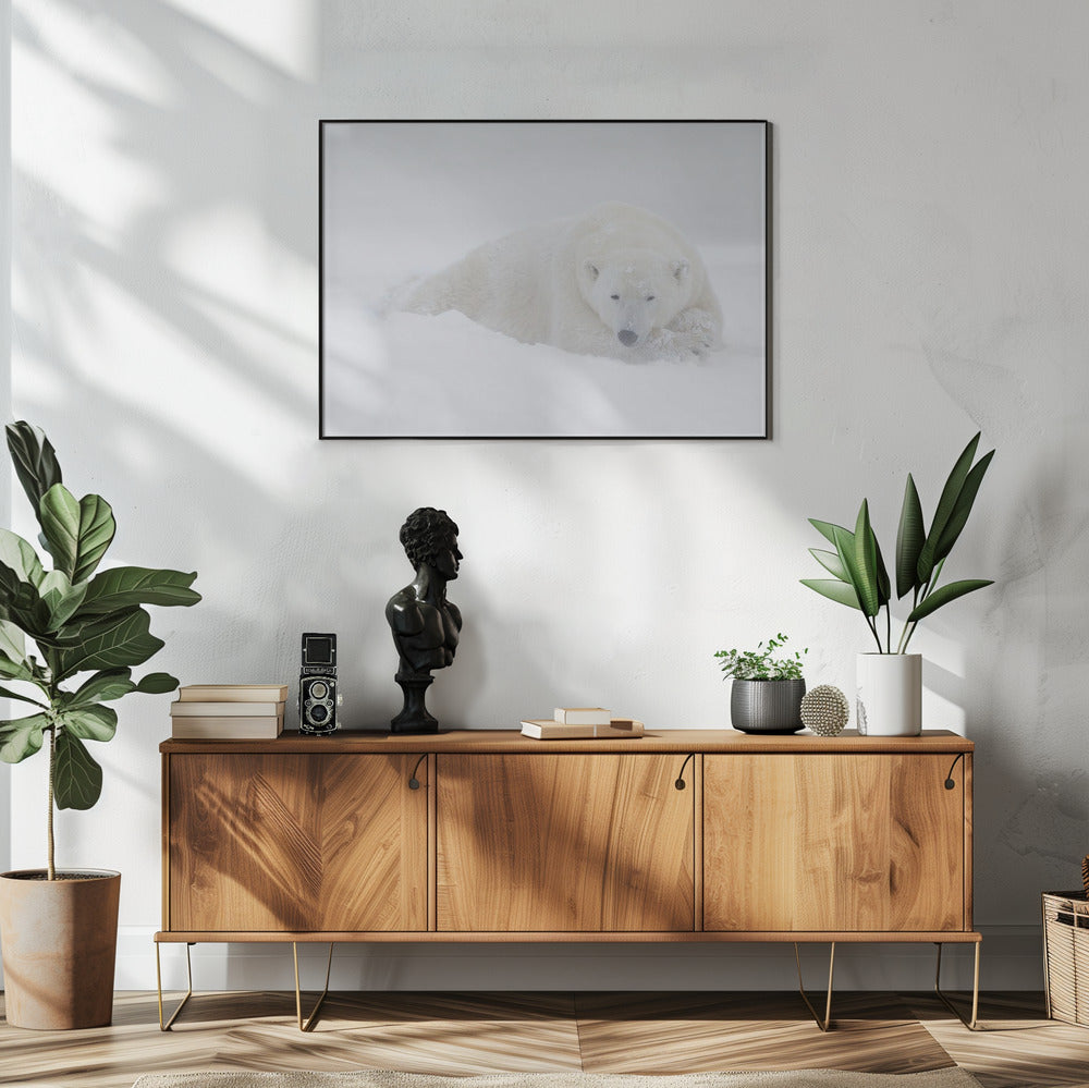 Wandkunst Weiß