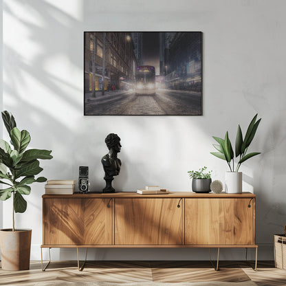 Wandbild Winterzeit