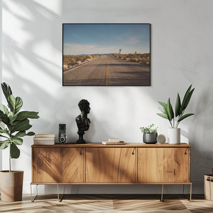 Wandbild Joshua Tree Road