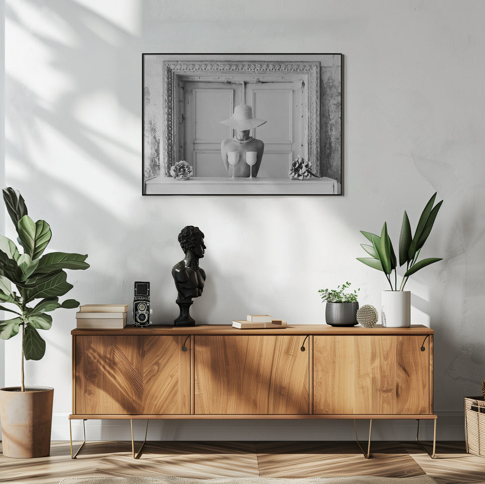Wandbild „Duality“ auf Leinwand