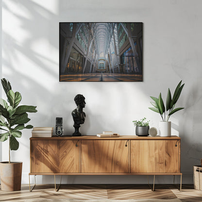 Wandkunst Brookfield Place, eine poetische Hymne aus Licht und Symmetrie