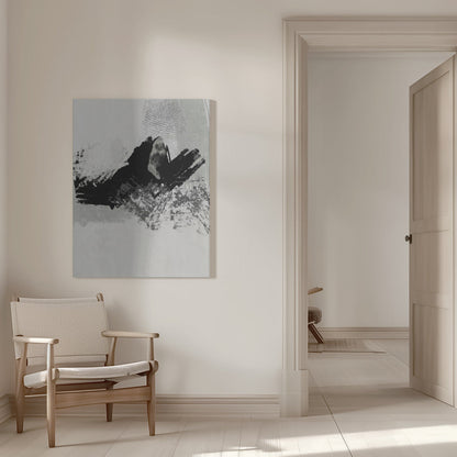 Wandbild Abstraktion strukturiert